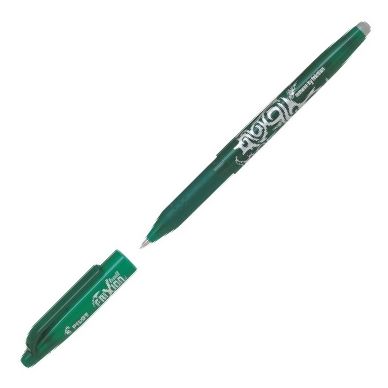 C/12 BOLIGRAFO FRIXION BALL VERDE PUNTA 0,7MM BORRABLE PILOT