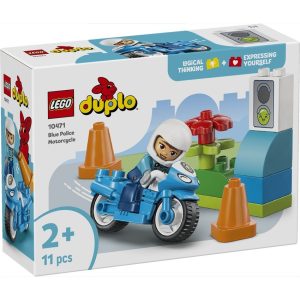 MOTO DE POLICIA AZUL LEGO DUPLO