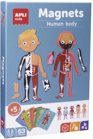 MAGNETICO 63 PIEZAS EL CUERPO HUMANO