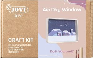 Kit manualidades un paisaje con pasta modelar air dry (air dry window)