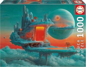 PUZZLE 1000 PIEZAS PLANETA DE FUEGO Y HIELO