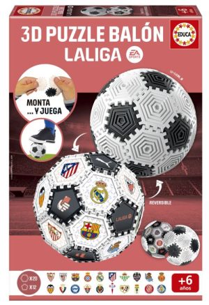 PUZZLE BALON 3D EQUIOS DE LA LIGA FSC