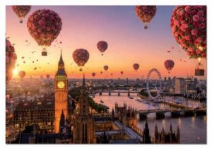 PUZZLE 1000 PIEZAS LONDRES EN FLOR