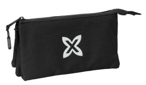 PORTATODO TRIPLE MUNICH BASICOS NEGRO 22x12x3CM