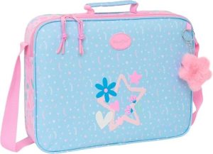 CARTERA EXTRAESCOLARES BLACKFIT8 SMILE 38x28x6cm