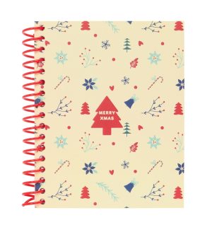 BLOC A6 120 HOJAS ICONOS MERRY XMAS 11,8x14,6cm