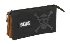 PORTATODO TRIPLE ONE PIECE 22x12x3cm
