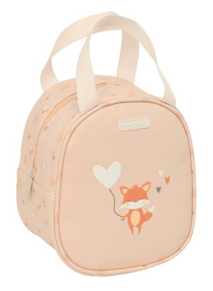 NECESER TERMO SAFTA PREESCOLAR FLORES 19x22x14cm