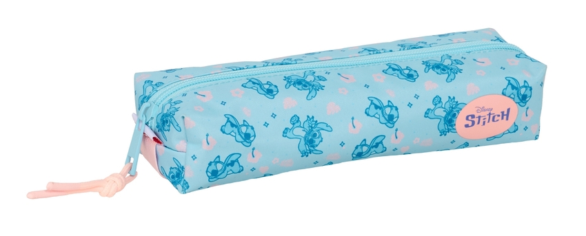 PORTATODO RECTANGULAR CON GOMA ELASTICA 22CM STITCH OHANA 22x4x7cm