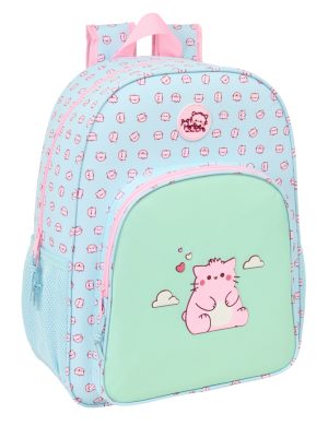 MOCHILA ADAPTABLE CARRO PEMBE THE PINK CAT 33x42x14cm