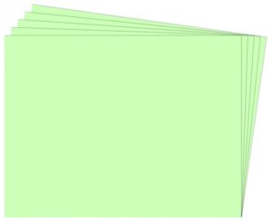 PAQ/25 CARTULINA FIXO 50X65 180G. VERDE AGUA