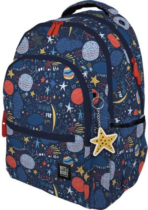 MOCHILA ROOMY B&B PLANETS 33x46x22,5cm