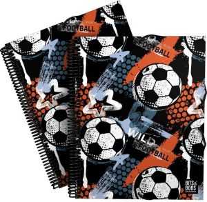 CARPETA FUNDAS CARPETA FUNDAS MAXIPLAS PP 30F B&B WILD FOOTBALL 25,5x31x1,6cm
