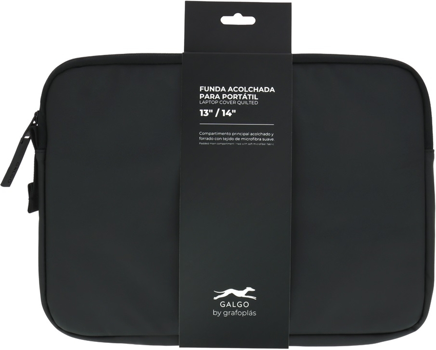 FUNDA LAPTOP GALGO 14' NEGRO
