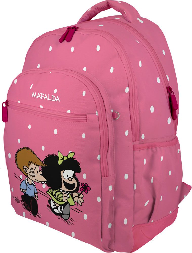 MOCHILA RUBBER MAFALDA FRIENDS 33x46x22,5cm