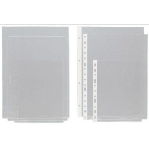 C/100 FUNDAS PORTA PLANOS A4 100 MICRAS PIEL NARANJA
