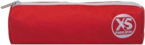 PORTATODO SIMPLE REDONDO ROJO 21,5X6X5,5 CM 1 CREMALLERA