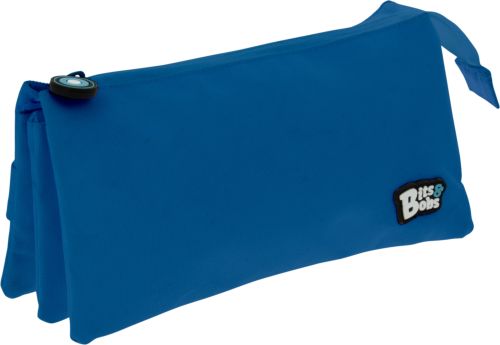 PORTATODO TRIPLE PLANO BITS &BOBS AZUL 24,5X12X14 CM