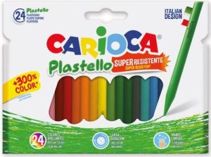 Estuche 24 plasticeras cariocacolor