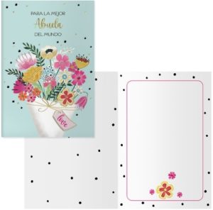 Pack 6 tarjetas felicitación. Modelo Every-ramo