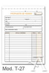 PAQ/10 TALONARIOS DE PEDIDOS 1/4 NATURAL SENCILLO