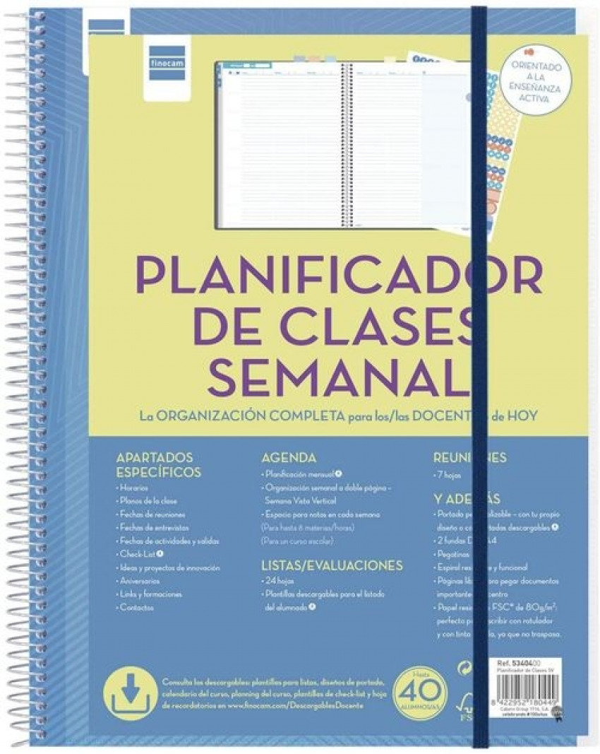 PLANIFICADOR DE CLASES SEMANAL Fº VARIOS DEPARTAMENTOS S/V