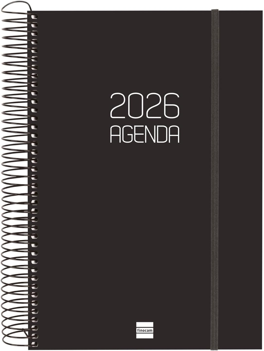 (CAT) AGENDA ANUAL 2026 OPAQUE E11 DP NEGRE