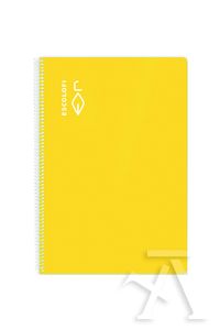 PAQ/5 BLOC Fº 50H 70G MILIMETRADO 2X2X16 ESCOLOFI AMARILLO