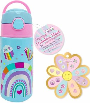 BOTELLA DE AGUA POP OPEN RAINBOW HOT FOCUS