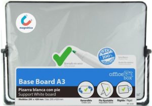 PIZARRA BLANCA A3 MAGNETICA CON PIE
