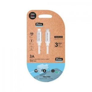 BLISTER CABLE DE DATOS USBC A 3A 1 METRO COLOR GRIS