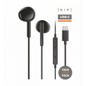 AURICULARES HIP TECH NEGROS INTRAUDITIVOS