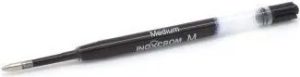 C/25 RECAMBIO BOLIGRAFO INOXCROM IN-IN NEGRA PUNTA MEDIA