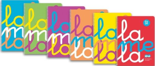 PACK 6 CUADERNO ESPIRAL 4º 80H 90G 5MM CUADROVIA PP SURTIDO