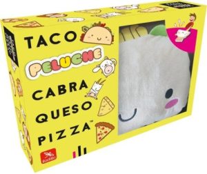TACO PELUCHE CABRA QUESO PIZZA JUEGO DE MESA