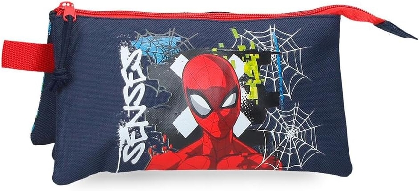 PORTATODO TRIPLE PLANO SPIDERMAN GRAFFITY