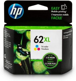 CARTUCHO TINTA ORIGINAL HP 62XL TRICOLOR C2P07AE