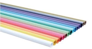 C/9 rollos papel kraft verjurado verde fuerte 1x3M FABRISA