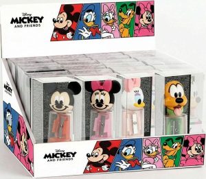 EXP 24 SACAPUNTAS CON DEPOSITO MICKEY &FRIENDS SURTIDOS