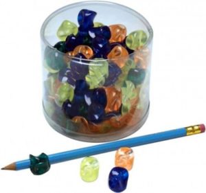 BOTE 60 ADAPTADORES PARA LAPICES COLORES SURTIDOS