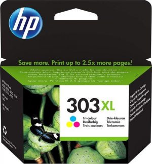 CARTUCHO TINTA ORIGINAL HP 303XL TRICOLOR T6N03AE
