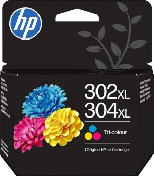 CARTUCHO TINTA ORIGINAL HP 302XL / 304XL TRICOLOR