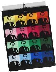 Funda acolchada para libros castelao warhol 21x28cm