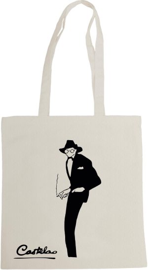 BOLSA SILUETA CASTELAO NATURAL