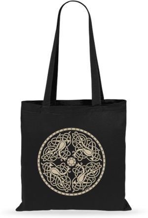 BOLSA NUDO CELTICO NEGRO