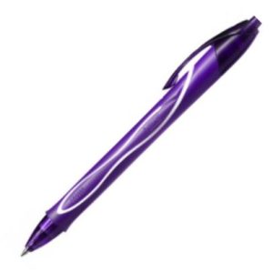 C/12 BOLIGRAFO BIC GEL-OCITY QUICK DRY COLOR VIOLETA