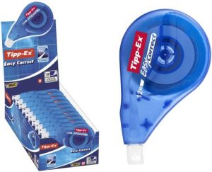 C/10 corrector cinta tipp-ex easy correct 4,2mm.X 12m.