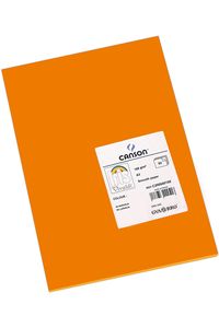 PAQ/50 CARTULINAS IRIS A3 185G. NARANJA