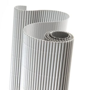 ROLLO CARTON ONDULADO 50X70CM 300G PLATA CANSON