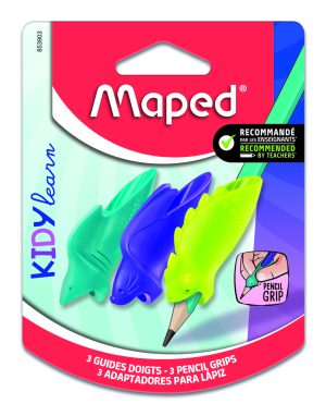 Blister 3 adaptadores kidy learn maped animales
